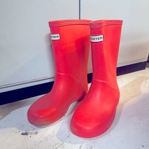 Hunter rain boots girls